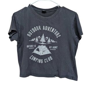 X- outdoor adventure cropped shirt size XS
